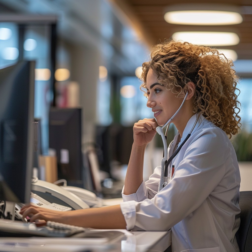 Focused Professional Working Stockcake Https://Hcunity.com/Patient/