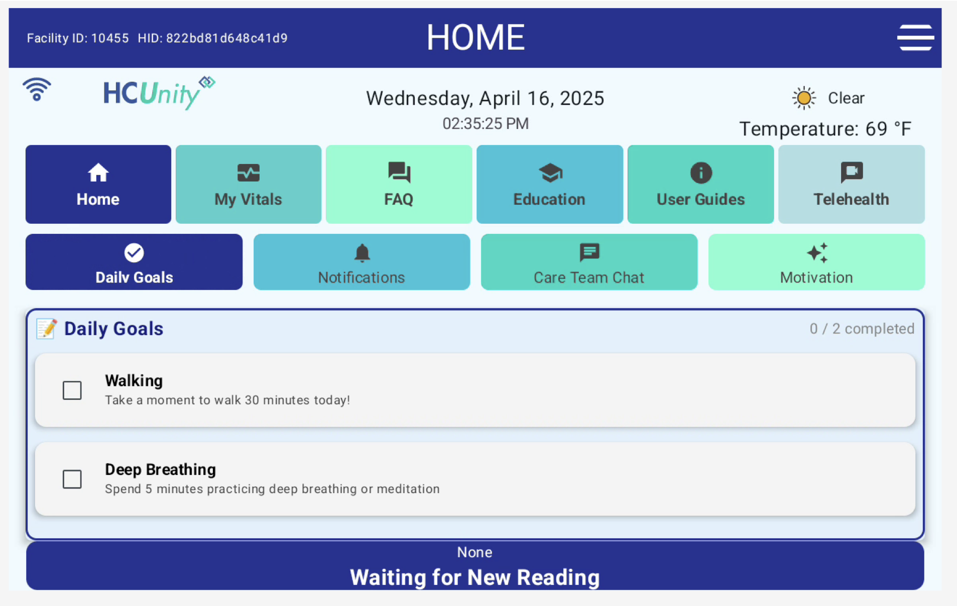 Tablet 16Apr25 Https://Hcunity.com/Remote-Patient-Monitoring/